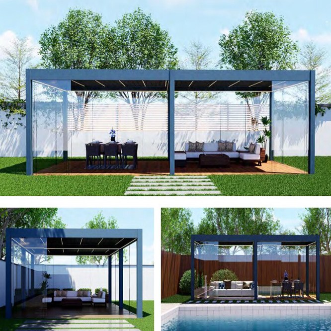 175 Type Aluminium Pergola 