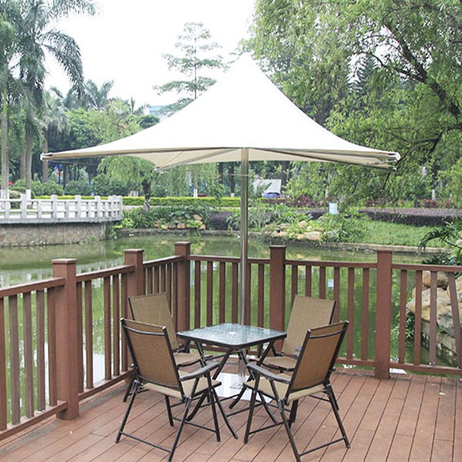 Z017 Stainless Steel Membrane Structure Umbrella