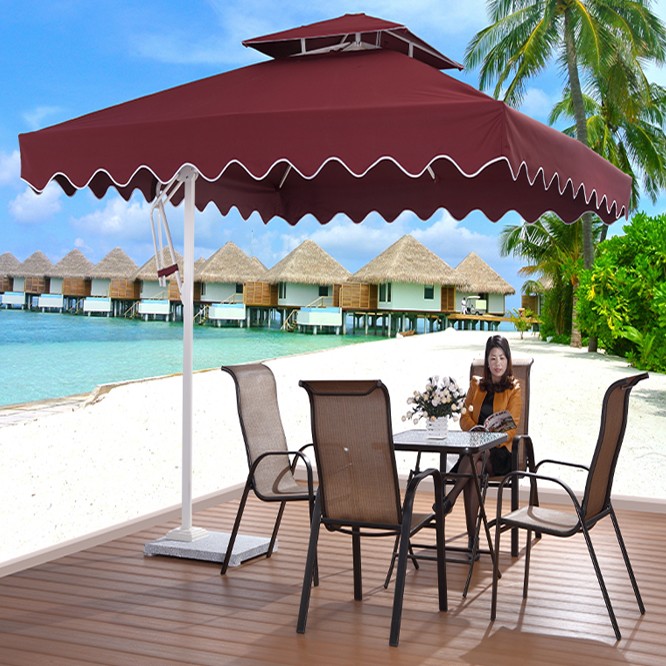 C001 Patio Retractable Double Side Awning