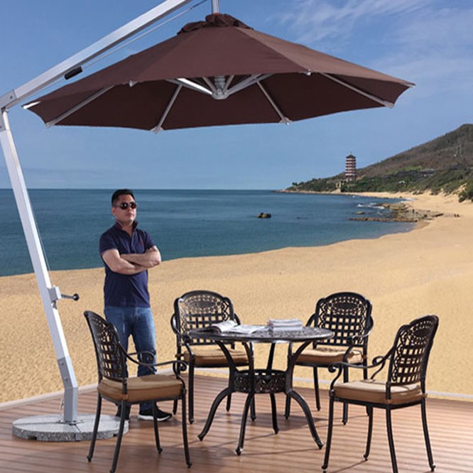 C020 Aluminum Hanging Umbrella