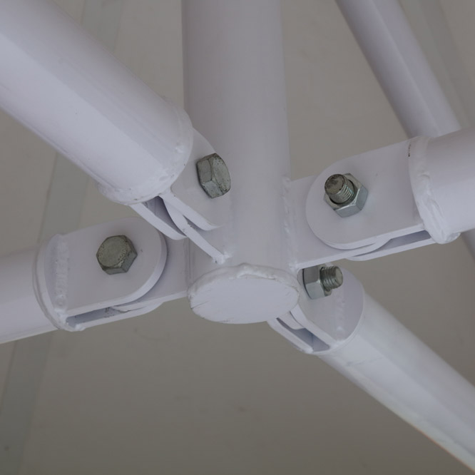 Side Pole Membrane Structure Umbrella 