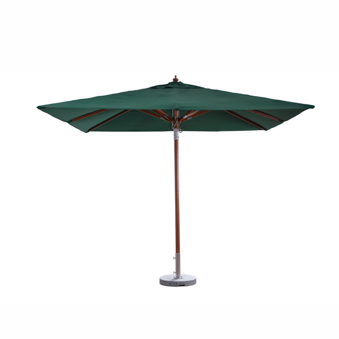 Luxury Wooden Umbrella Center Column