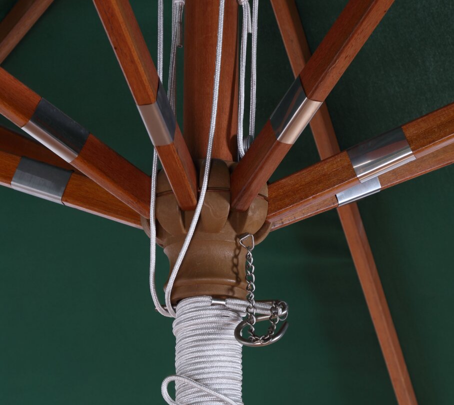 Luxury Wooden Umbrella Center Column 