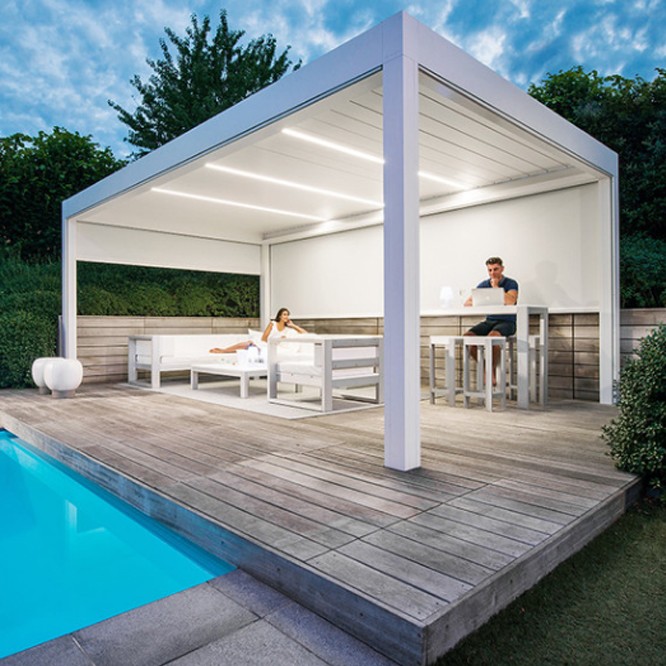 Aluminum Louver Roof Pergola 