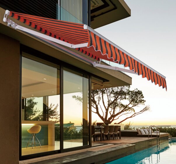 A02S Full Cassette Motorized Awning 