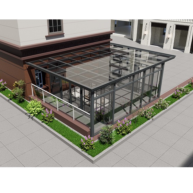 Aluminum alloy sunroom terrace heat insulation sunshade 