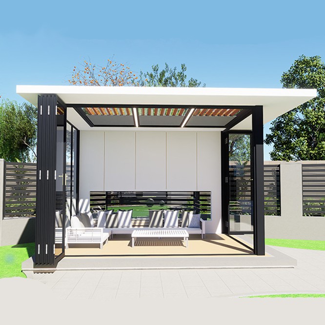 Aluminum alloy landscape pavilion pergola