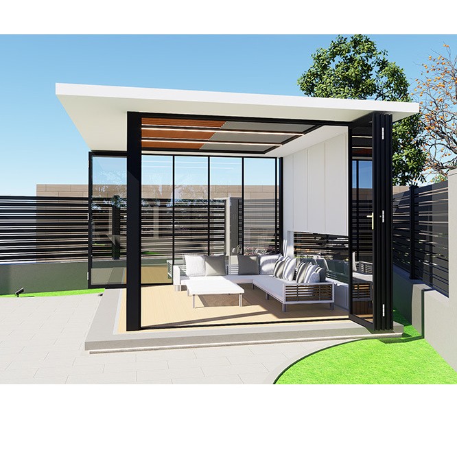 Aluminum alloy landscape pavilion pergola 